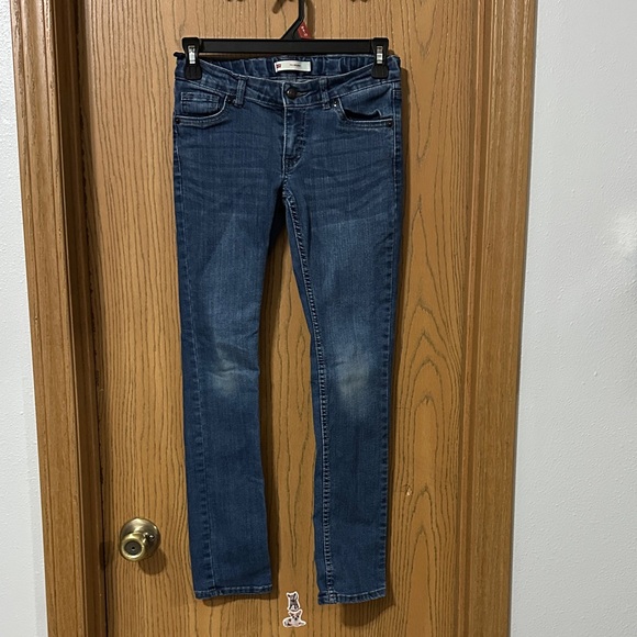 Levi's Dark Blue Skinny Jeans - Picture 1 of 4